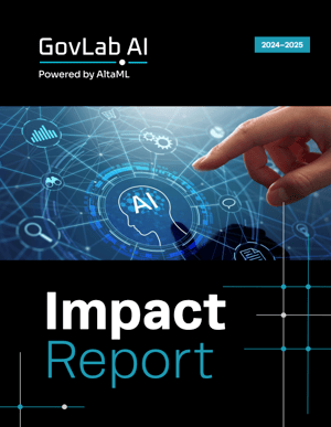 GovLab 2024-2025 Impact Report Cover