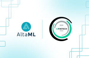 AltaML named to the AIFinTech100 list for a second consecutive year