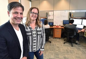 Cory Janssen Nicole Janssen AltaML co-founders Edmonton Journal
