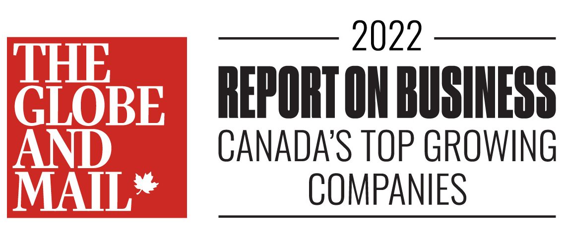 Globe and Mail 2022 Report on Business Award Logo