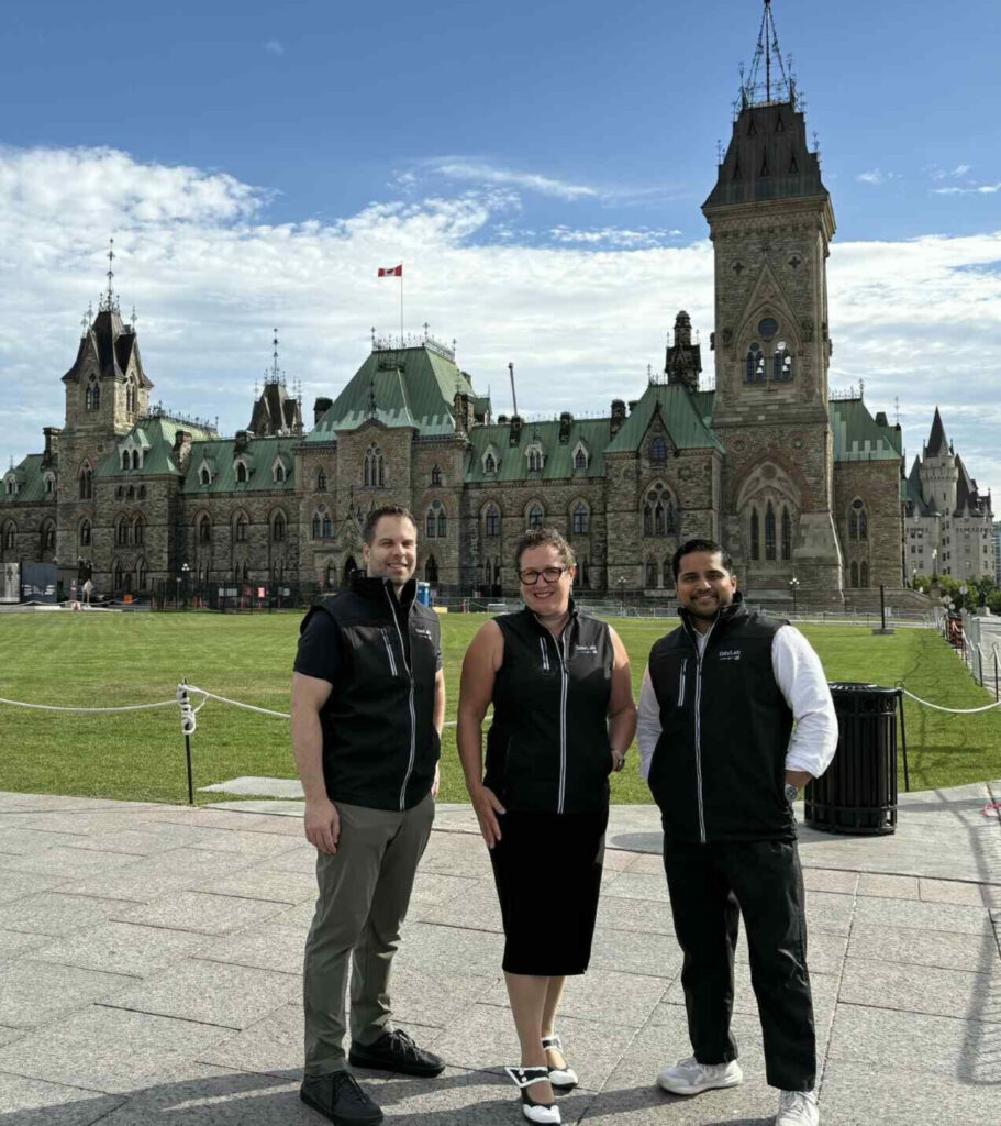 Photo of the AltaML Team in Ottawa, Ontario for AMO 2025