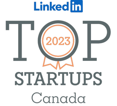 LinkedIn Top Startups 2023 Canada Badge