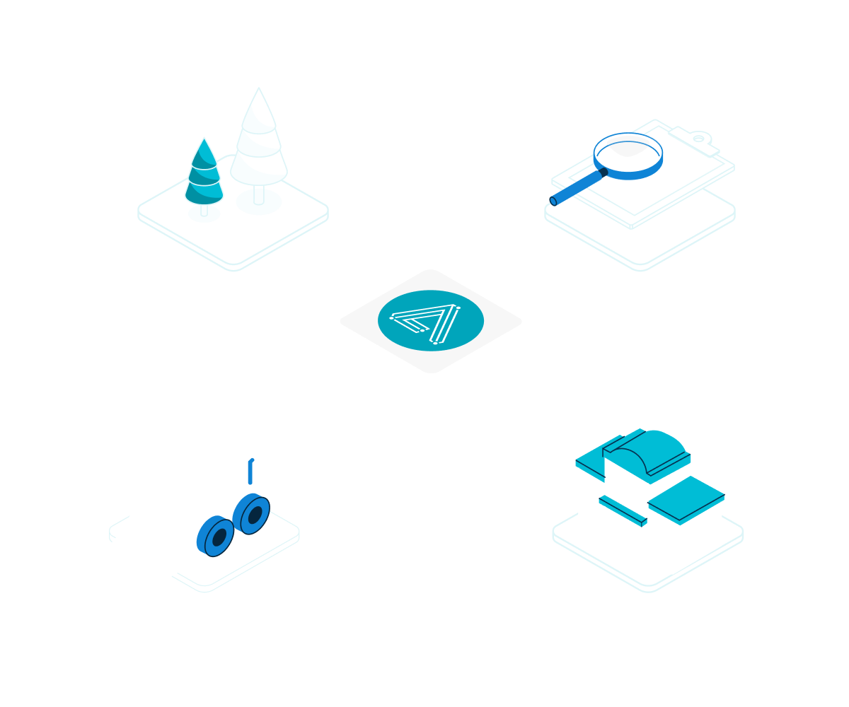 An illustration of the public sector solutions AltaML has developed