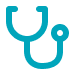 An icon of a stethoscope